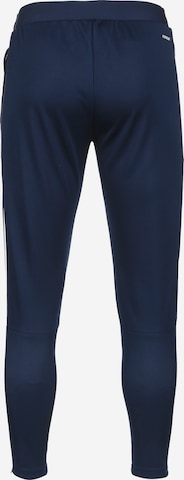 Tapered Pantaloni sportivi 'Tiro 21 ' di ADIDAS SPORTSWEAR in blu