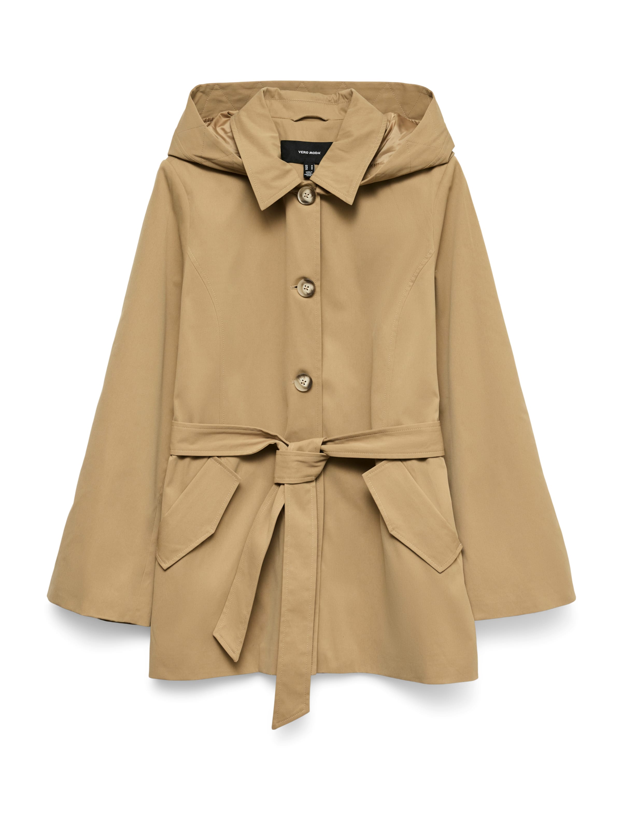 VERO MODA Tussenmantel 'VMCHELSEA' in Groen: voorkant