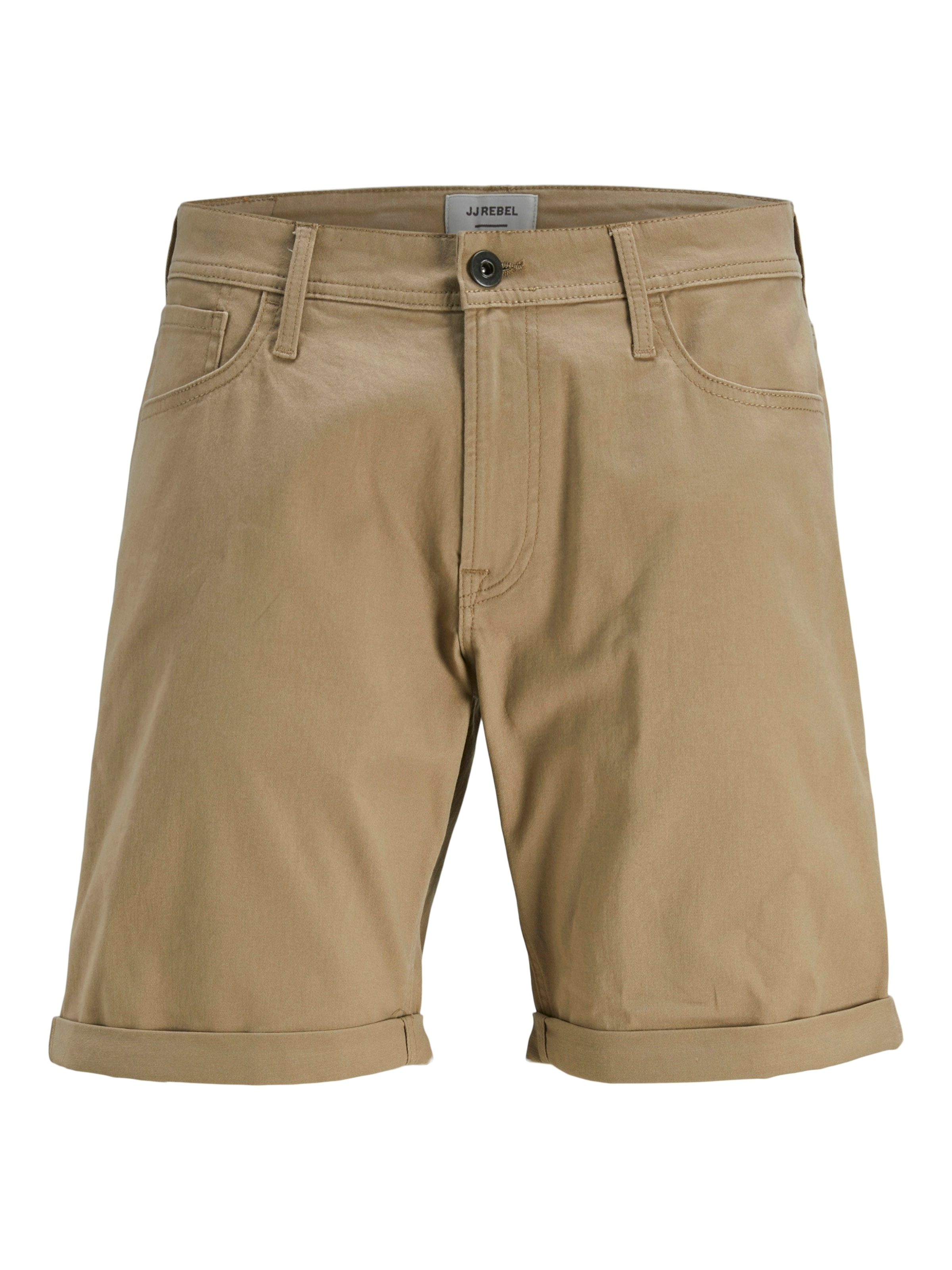 JJ Rebel Trousers 'JREBFIVERS' in Beige: front