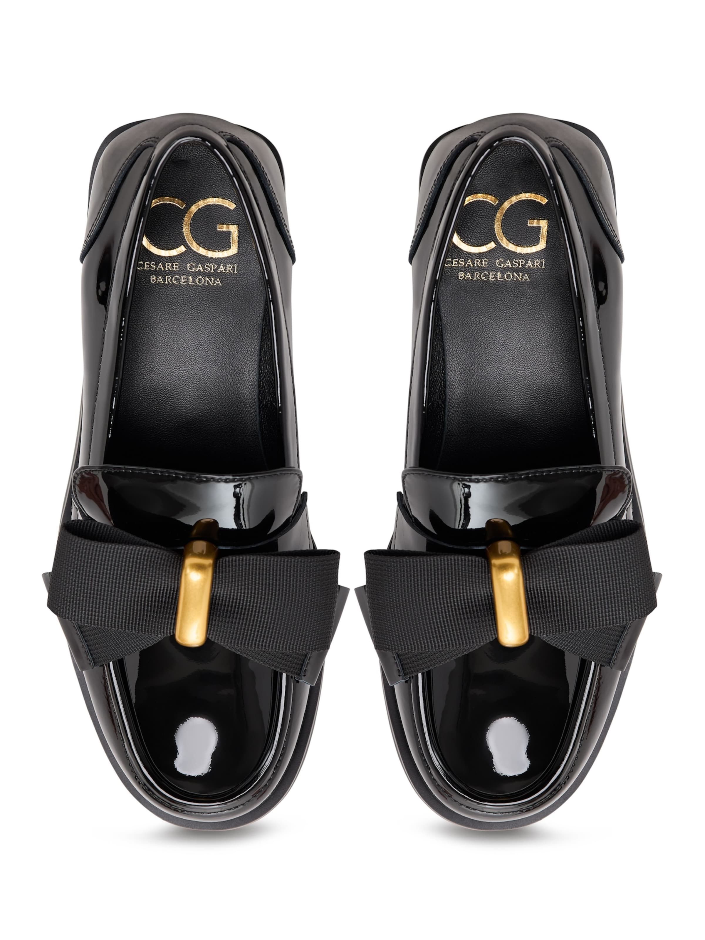 Mocassin CESARE GASPARI en noir