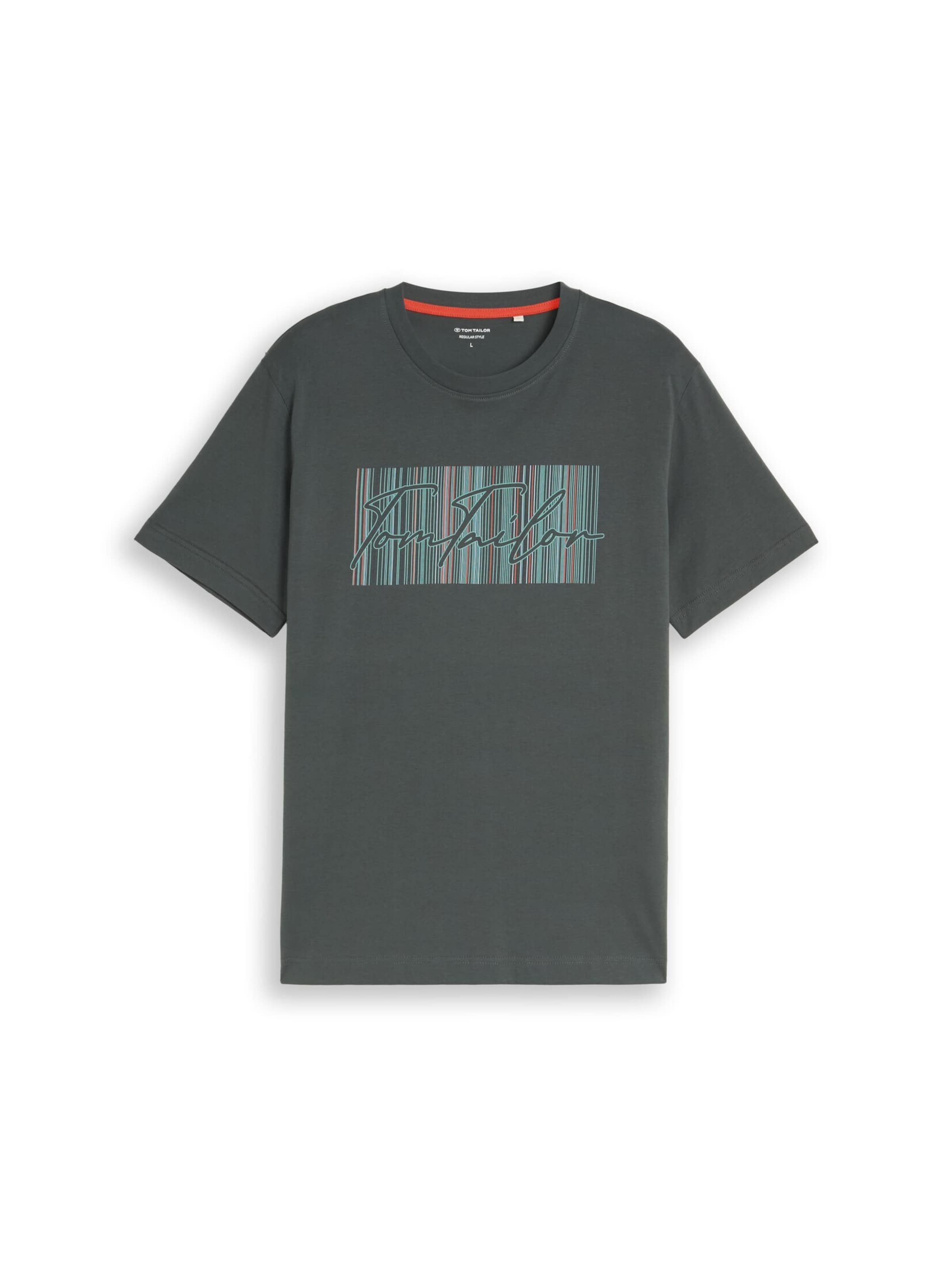 TOM TAILOR Shirt in XXL in de kleur Donkergroen, Productweergave