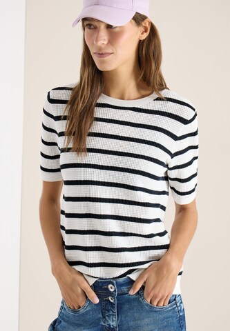 CECIL Pullover in Weiß