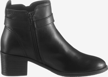 TAMARIS Ankle Boots in Black