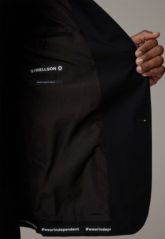 Coupe regular Veste de costume 'Flex' STRELLSON en noir