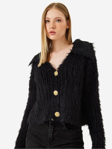 Bianco Lucci - Casaco de malha em preto