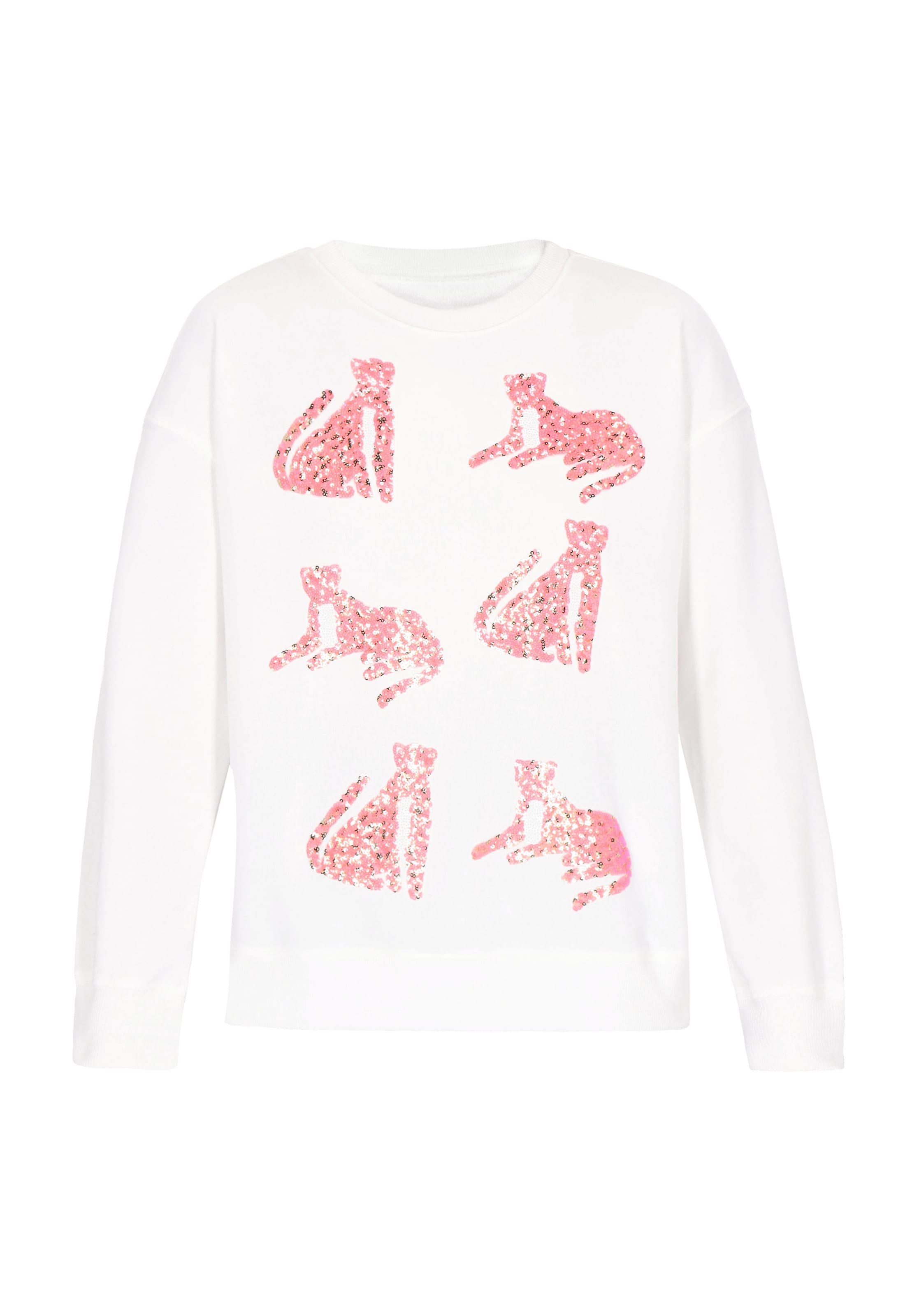 swirly Bluzka sportowa w kolorze beżowy: przód