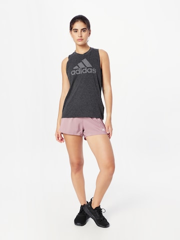 ADIDAS SPORTSWEAR Regular Workout Pants 'Pacer 3-Stripes ' in Pink