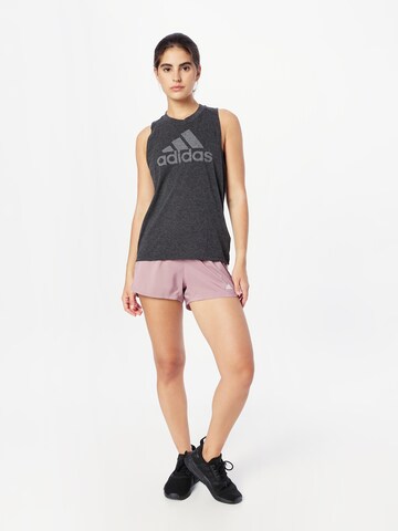 ADIDAS SPORTSWEAR Regular Workout Pants 'Pacer 3-Stripes ' in Pink