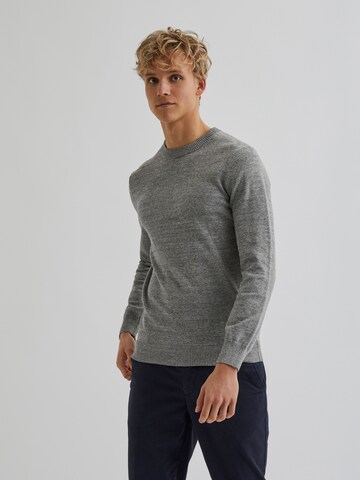 Bertoni Sweater 'Jonas' in Grey: front