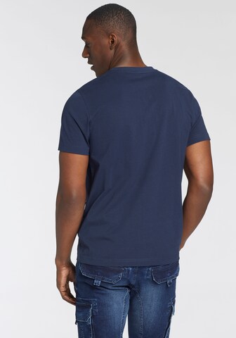 H.I.S Shirt in Blau