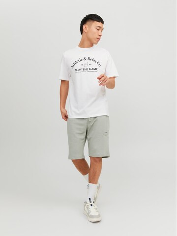 JACK & JONES - Regular Calças 'FELIX' em cinzento