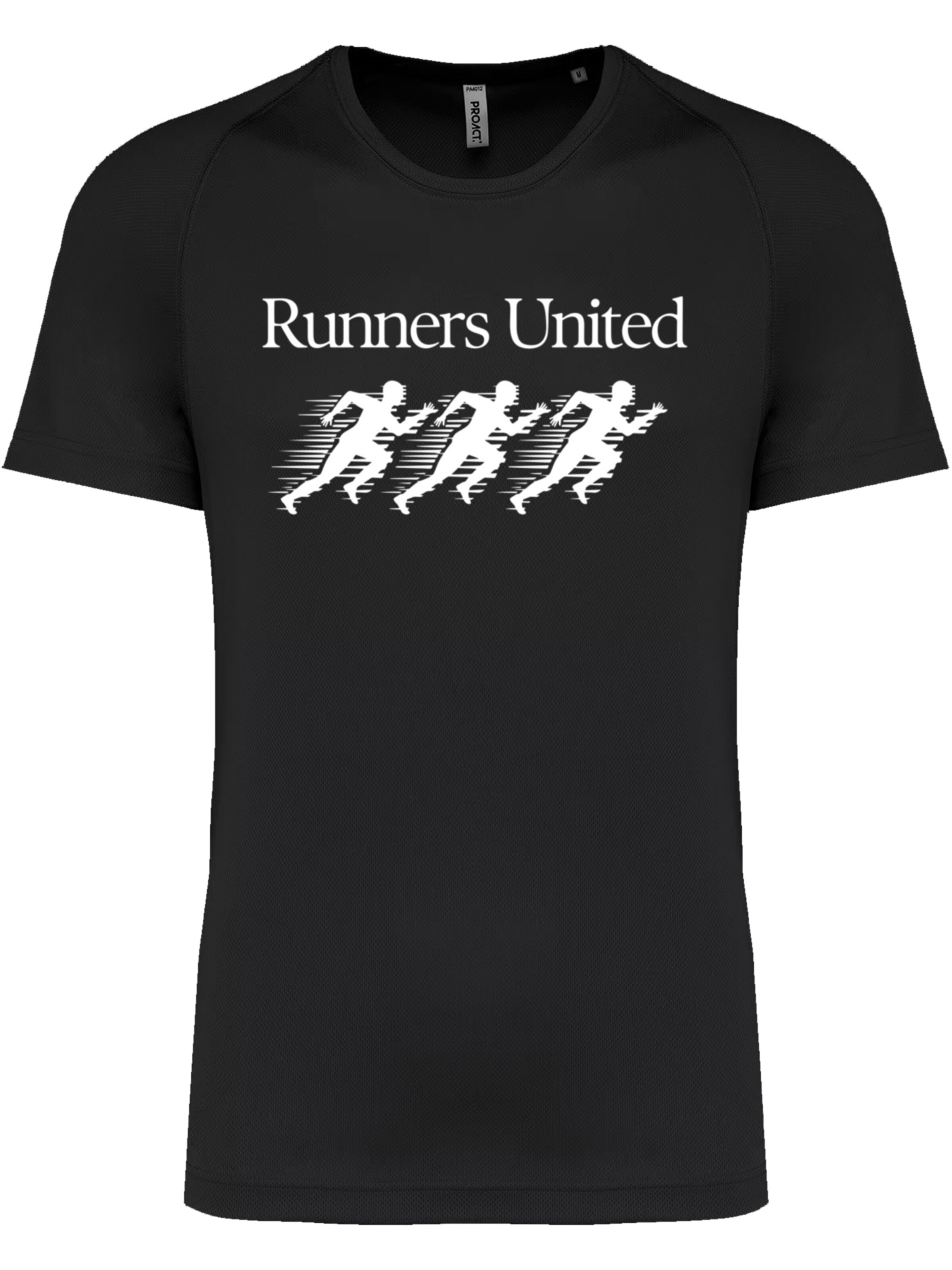 T-shirt 'Sports Runners United' F4NT4STIC en noir : devant