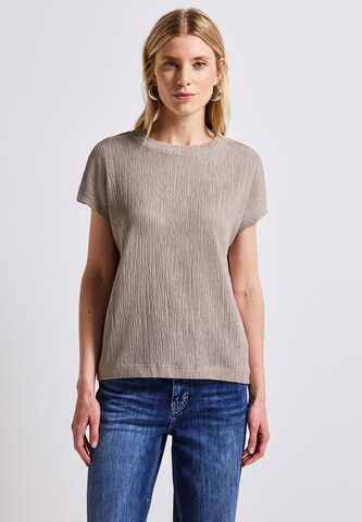 STREET ONE Shirt in Beige: front