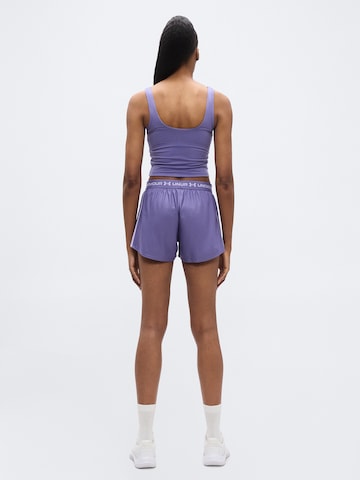 UNDER ARMOUR Štandardný strih Športové nohavice 'Play Up' - Fialová