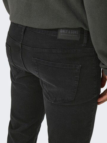 Only & Sons - regular Vaquero 'ONSWeft' en negro