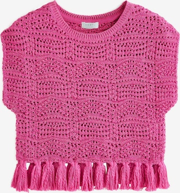 rožinė Next Megztinis: priekis