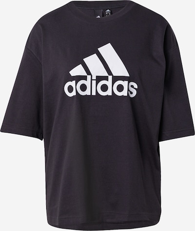 ADIDAS SPORTSWEAR Λειτουργικό μπλουζάκι 'Future Icons Badge Of Sport' σε μαύρο / λευκό, Άποψη πρ�οϊόντος