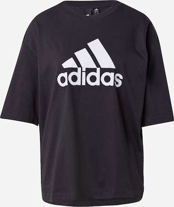 Tricou funcțional 'Future Icons Badge Of Sport' de la ADIDAS SPORTSWEAR pe negru: față