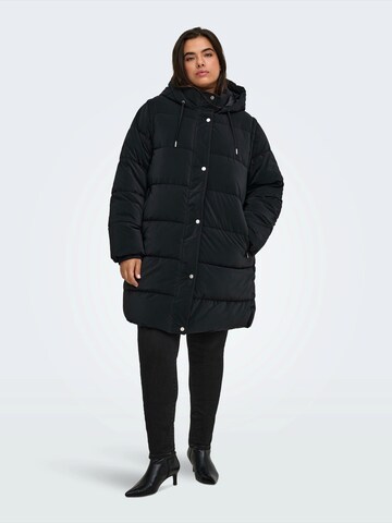 ONLY Carmakoma Winter coat 'CARDIXIE' in Black: front
