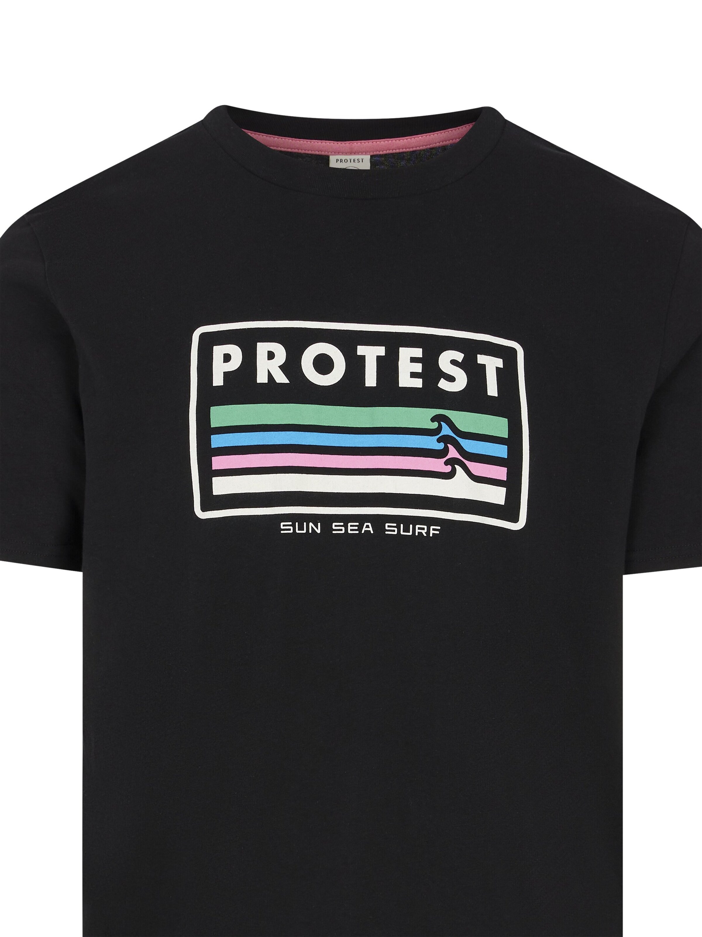 PROTEST Shirt 'PRTBarn' in Black