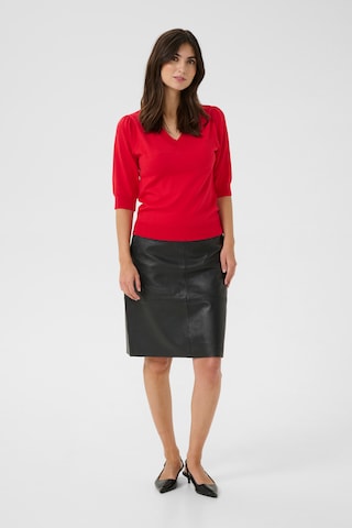 CULTURE Pullover 'CUPinnie' in Rot