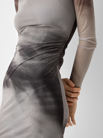 Bershka Dress in Grey