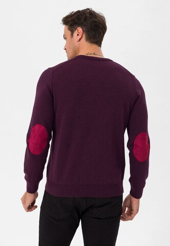 Jimmy Sanders Pullover in Lila