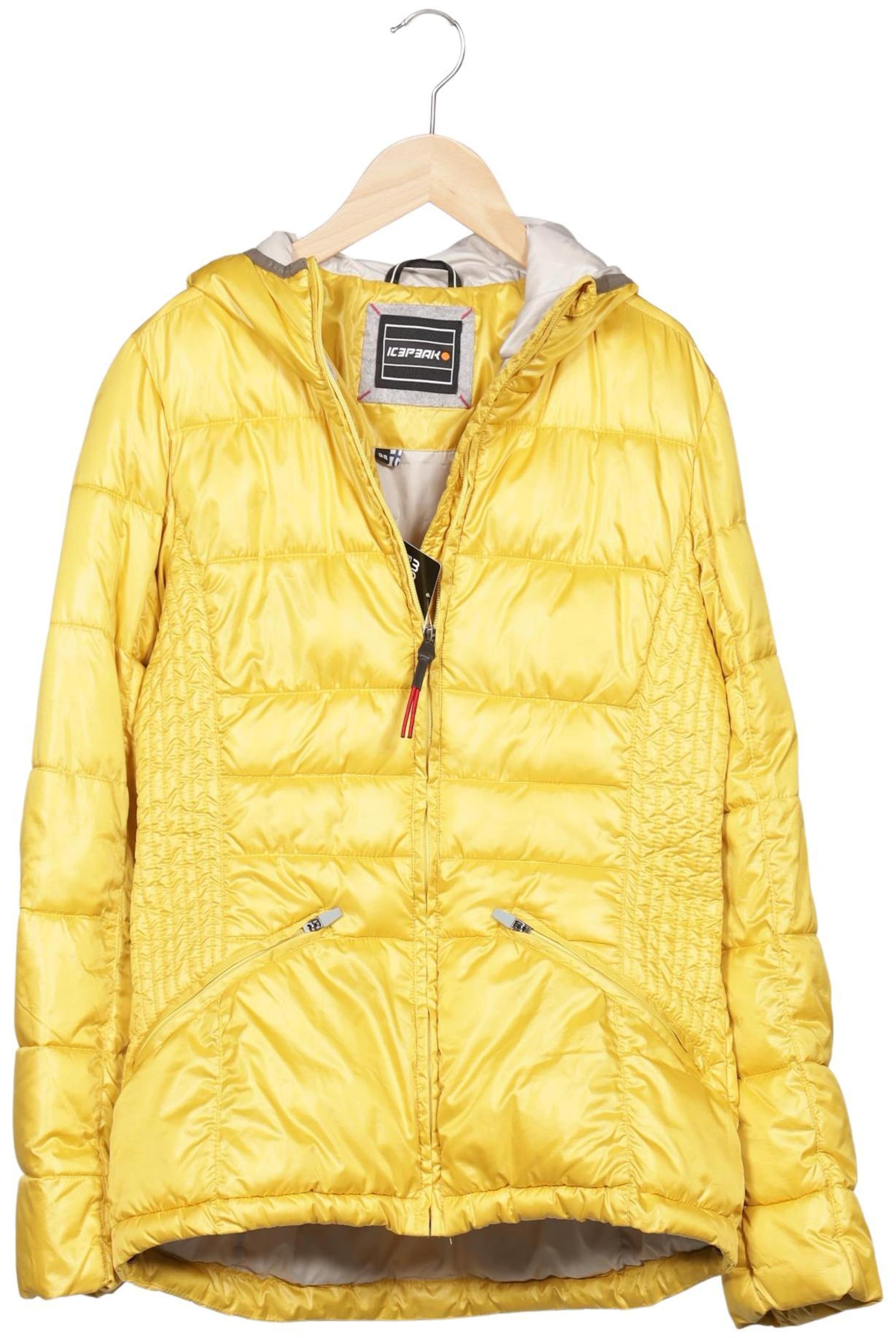 ICEPEAK Jacket & Coat in M in Yellow: front
