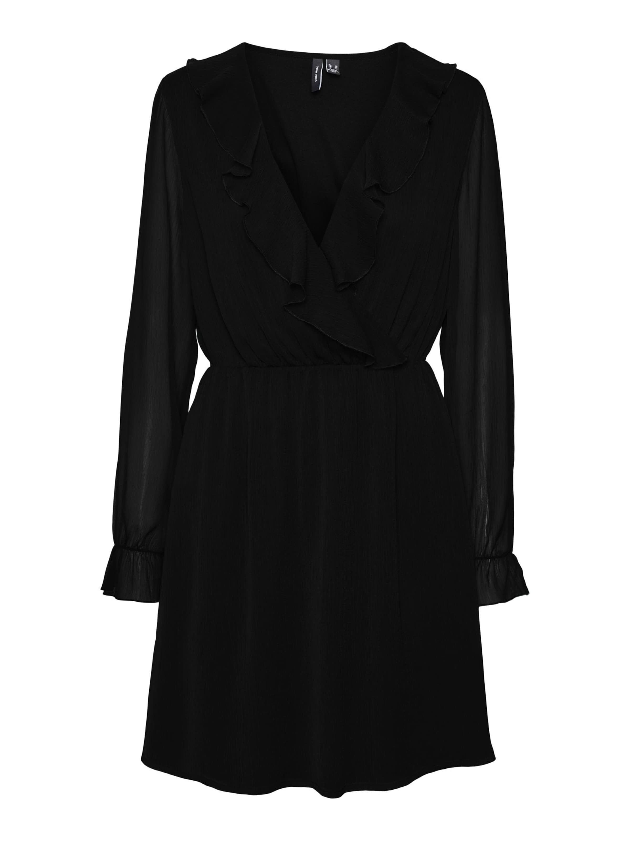 VERO MODA Kleid in Schwarz: Vorderseite