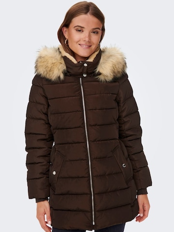 Manteau d’hiver ONLY en marron : devant