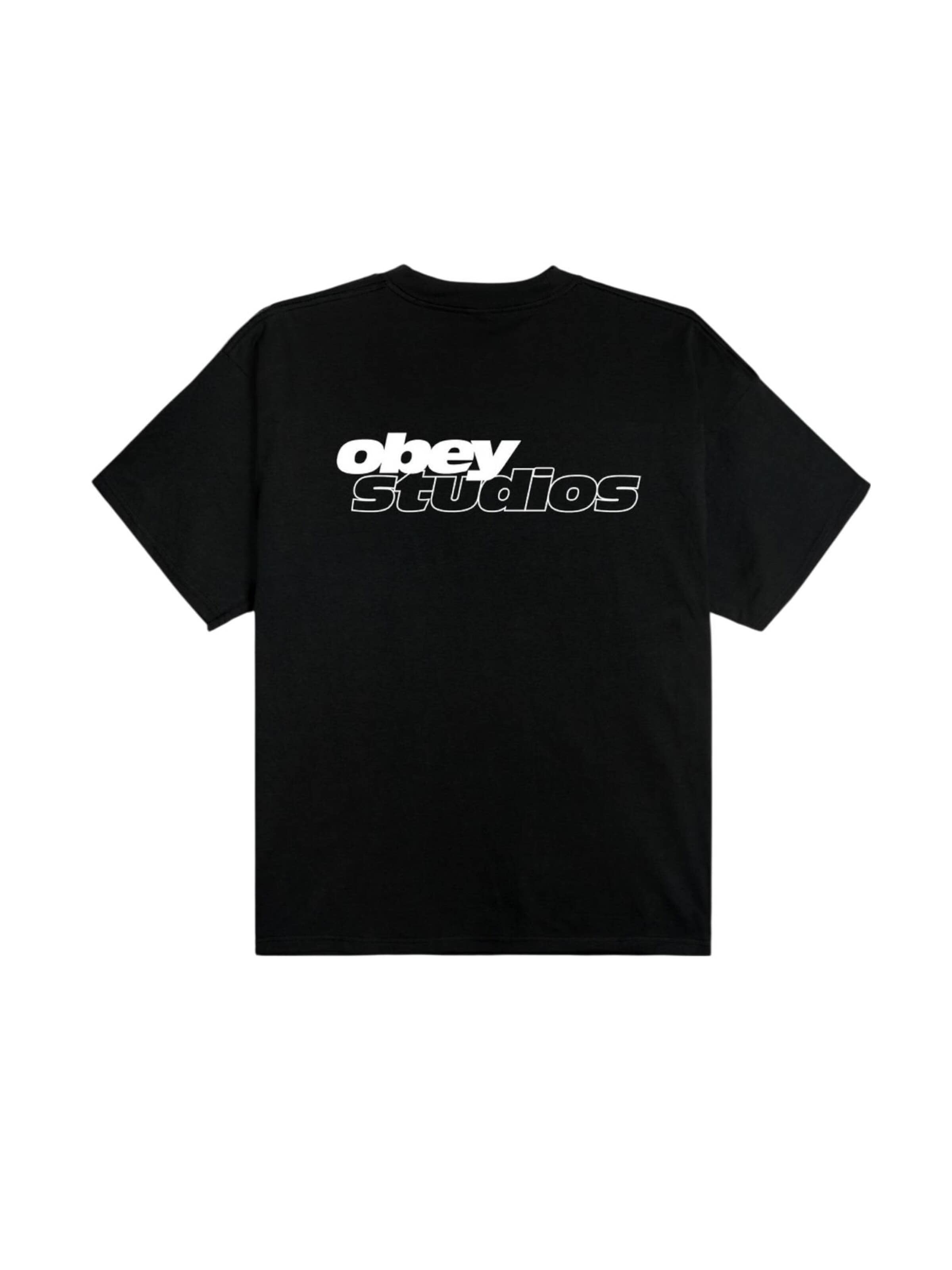 Obey Shirt in Zwart