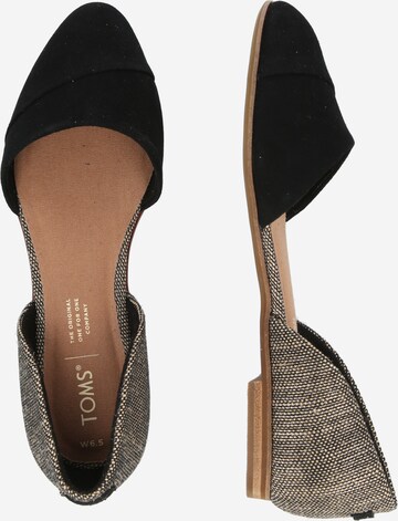 Slipper 'JUTTI DORSAY' di TOMS in nero