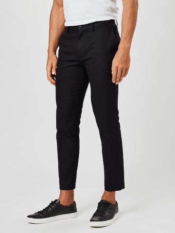 BURTON MENSWEAR LONDON Skinny Housut värissä musta: edessä