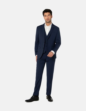 BENVENUTO Slim fit Suit in Blue: front