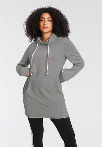 VENICE BEACH Longsweatshirt in Grau: predná strana