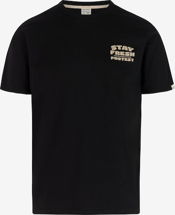 PROTEST Shirt 'PRTJarco' in Schwarz: Vorderseite