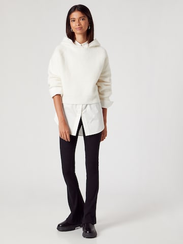 ABOUT YOU x MOGLI Sweater 'Freya' in White