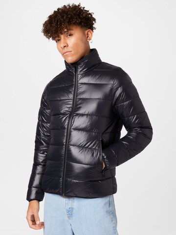 Abercrombie & Fitch Between-Season Jacket in Black: front