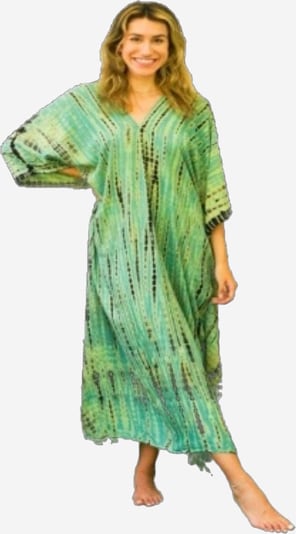 PfauGermany Sommerkleid 'Kaftan' in 40-44 in grasgrün, Produktansicht