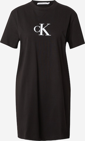 Calvin Klein Jeans Dress in Black: front