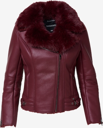 KOROSHI Talvitakki värissä punainen: etupuoli