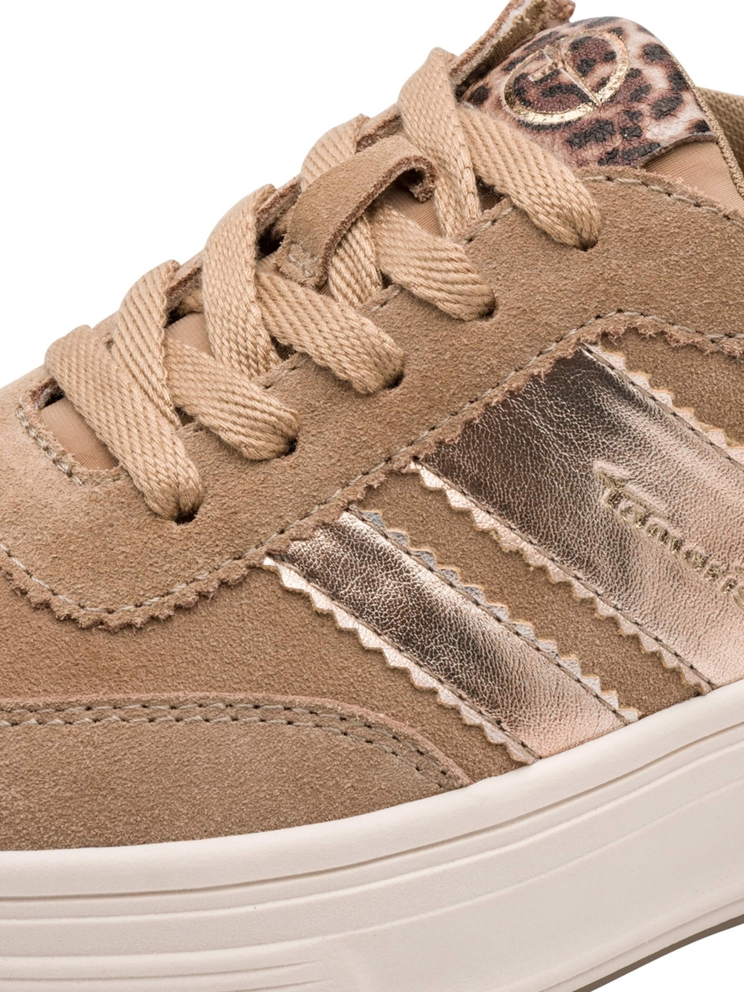 Tamaris Platform trainers in Brown