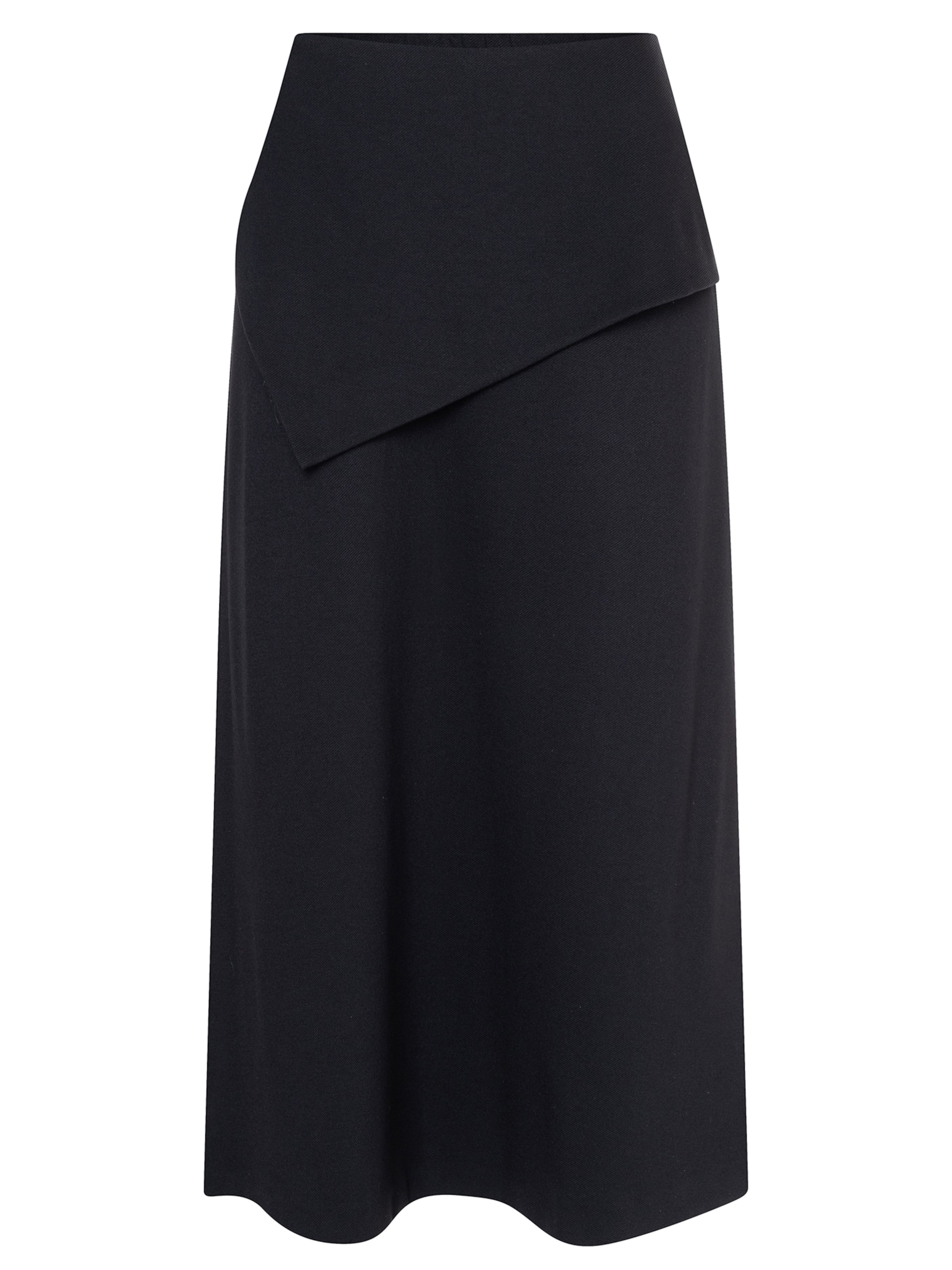 Ana Alcazar Rok 'Ajana' in Zwart: voorkant