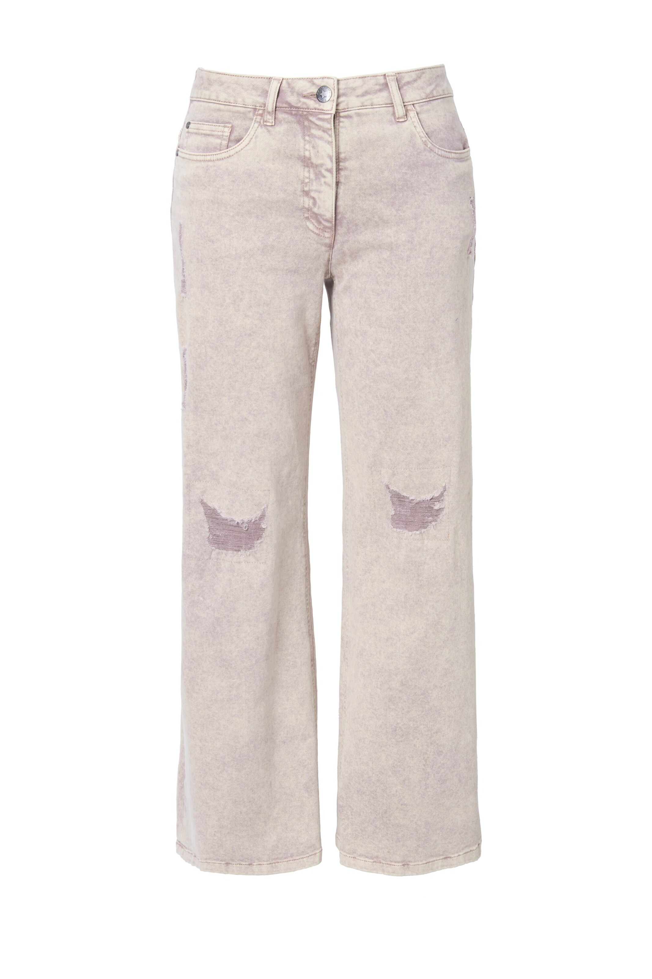 Angel of Style Jeans in Roze: voorkant