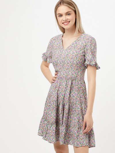 Rochie Trendyol pe verde / mov liliachiu / alb, Vizualizare model