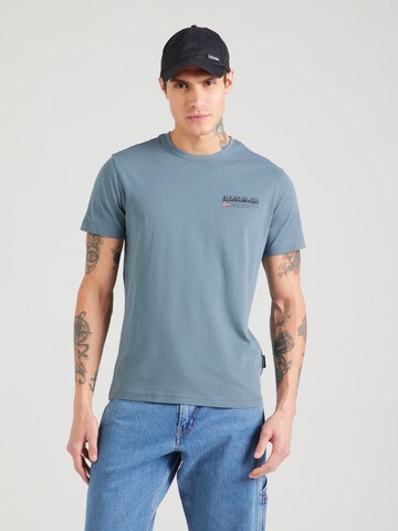 NAPAPIJRI Bluser & t-shirts 'S-KASBA' i blå: forside