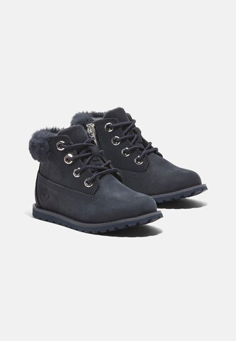 TIMBERLAND Škornji | modra barva