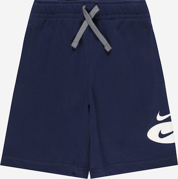 Nike Sportswear - Calças em azul: frente