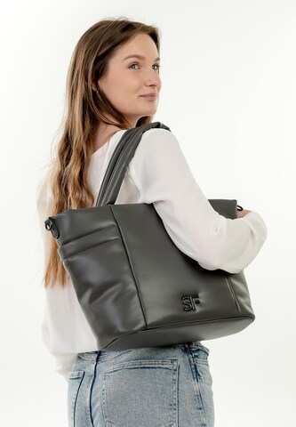 Shopper 'Baggy' di Suri Frey in grigio: frontale