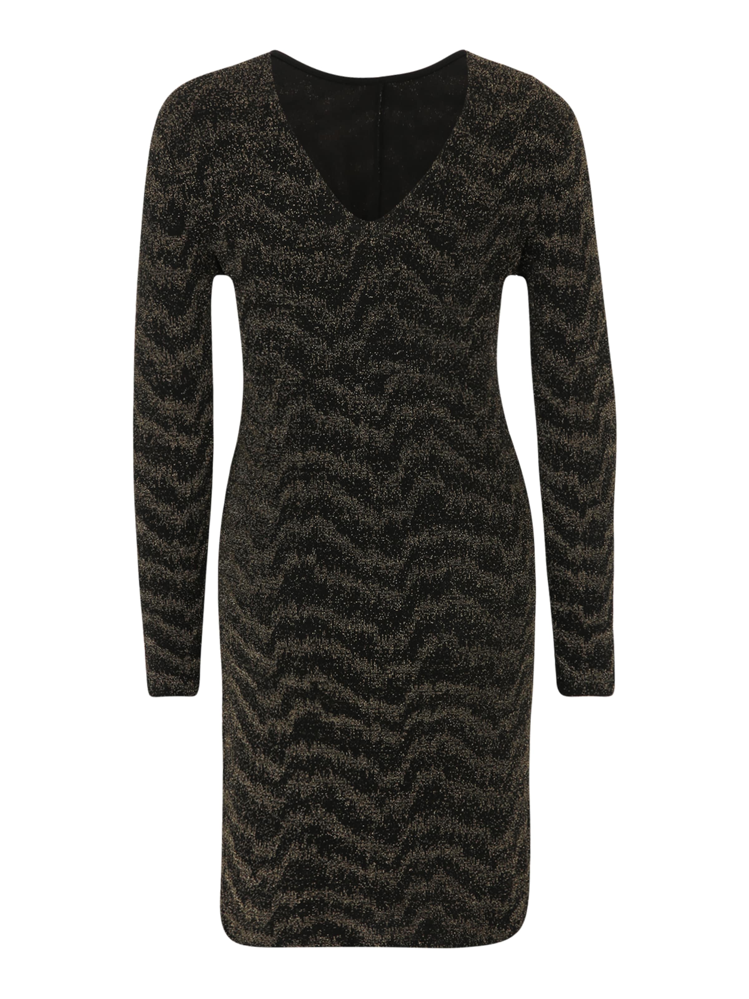 Only Maternity Kjole 'GLOW' i guld